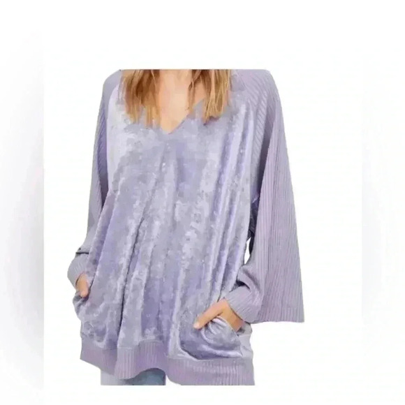 Free People Sweaters - Free People intimately velvet go softly hoodie Xsmall